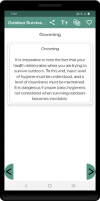 Outdoor Survival Skills android App screenshot 2